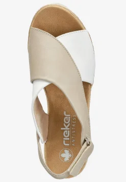 Rieker Sandalett med reglerbar kardborrestängning Hot