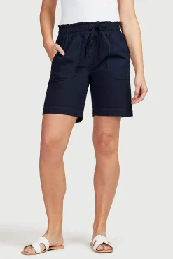 Cellbes of Sweden Shorts i tvättad bomull Marin Sale