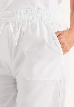 Cellbes of Sweden Shorts i tvättad bomull Vit