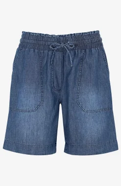 Cellbes of Sweden Shorts i tvättad denim Blå denim Best