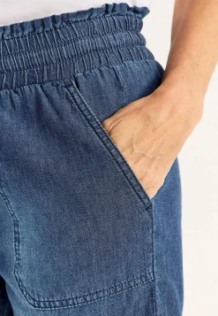 Cellbes of Sweden Shorts i tvättad denim Blå denim Best