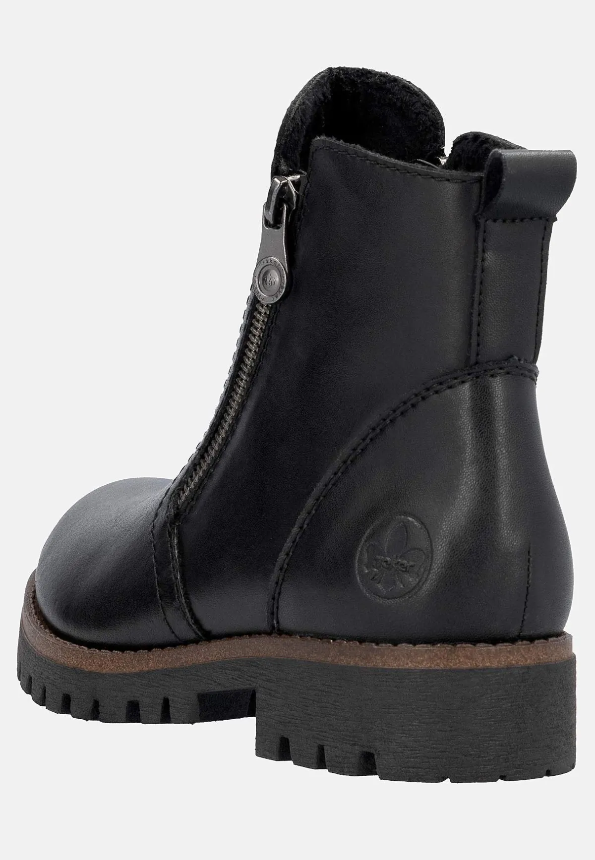 Rieker Skinnkänga med dubbla dragkedjor Online