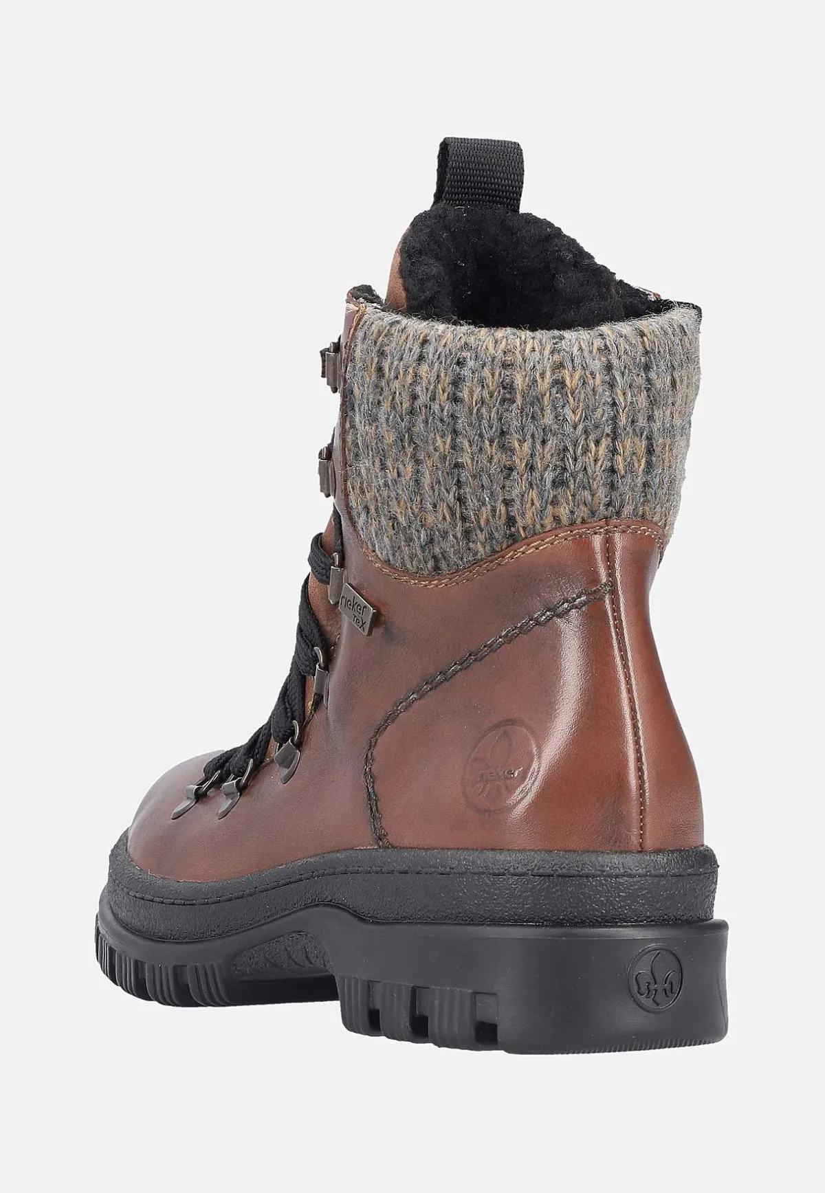 Rieker Skinnkänga med infällbara broddar Brun Online