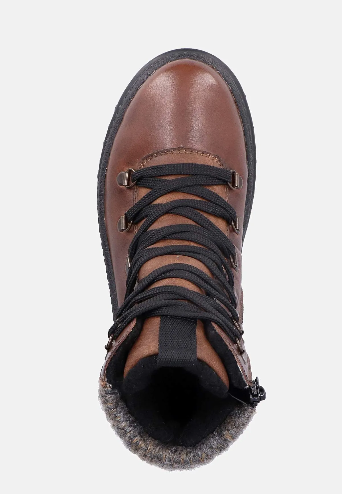 Rieker Skinnkänga med infällbara broddar Brun Online