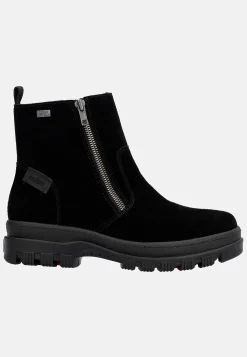 Rieker Skinnkänga med infällbara broddar Svart Clearance