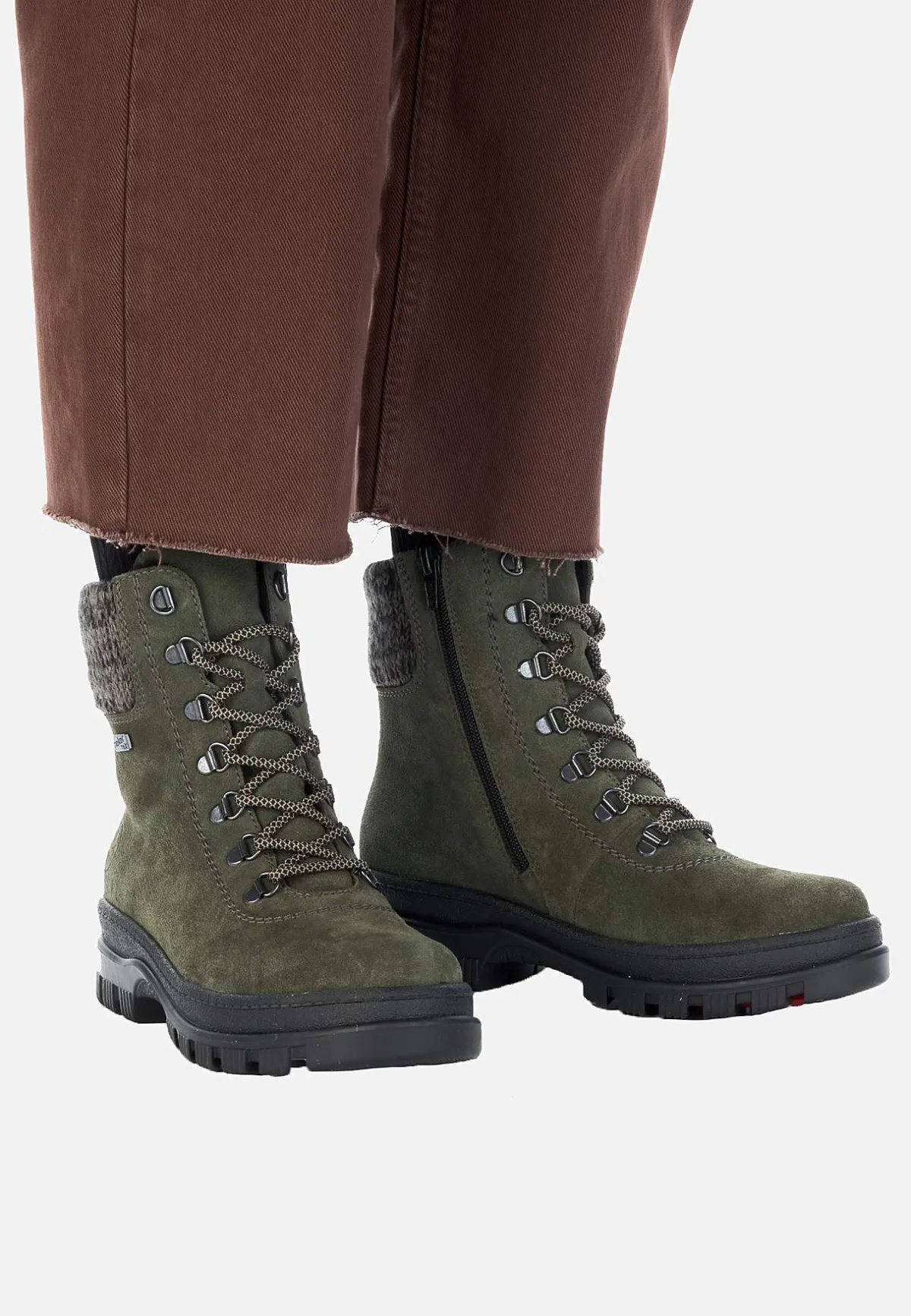 Rieker Skinnkänga med infällbara broddar Clearance