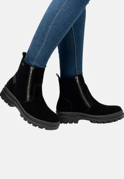 Rieker Skinnkänga med infällbara broddar Vinröd Sale