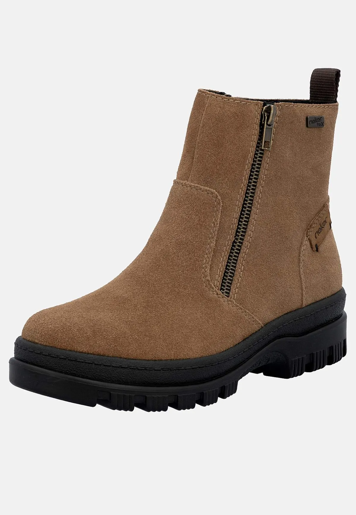 Rieker Skinnkänga med infällbara broddar Vinröd Sale