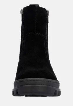 Rieker Skinnkänga med infällbara broddar Vinröd Sale