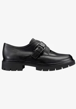 Tamaris Skinnloafer med spänne Comfort Svart Hot