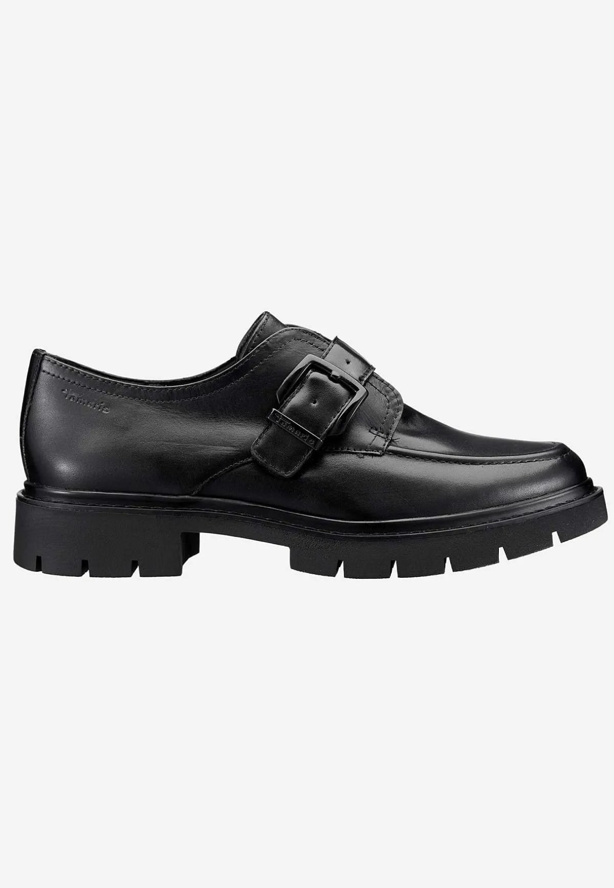 Tamaris Skinnloafer med spänne Comfort Svart Hot
