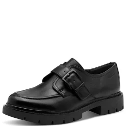 Tamaris Skinnloafer med spänne Comfort Svart Hot