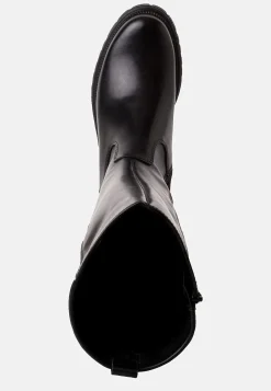 Tamaris Skinnstövel med bred skaftvidd Svart Discount