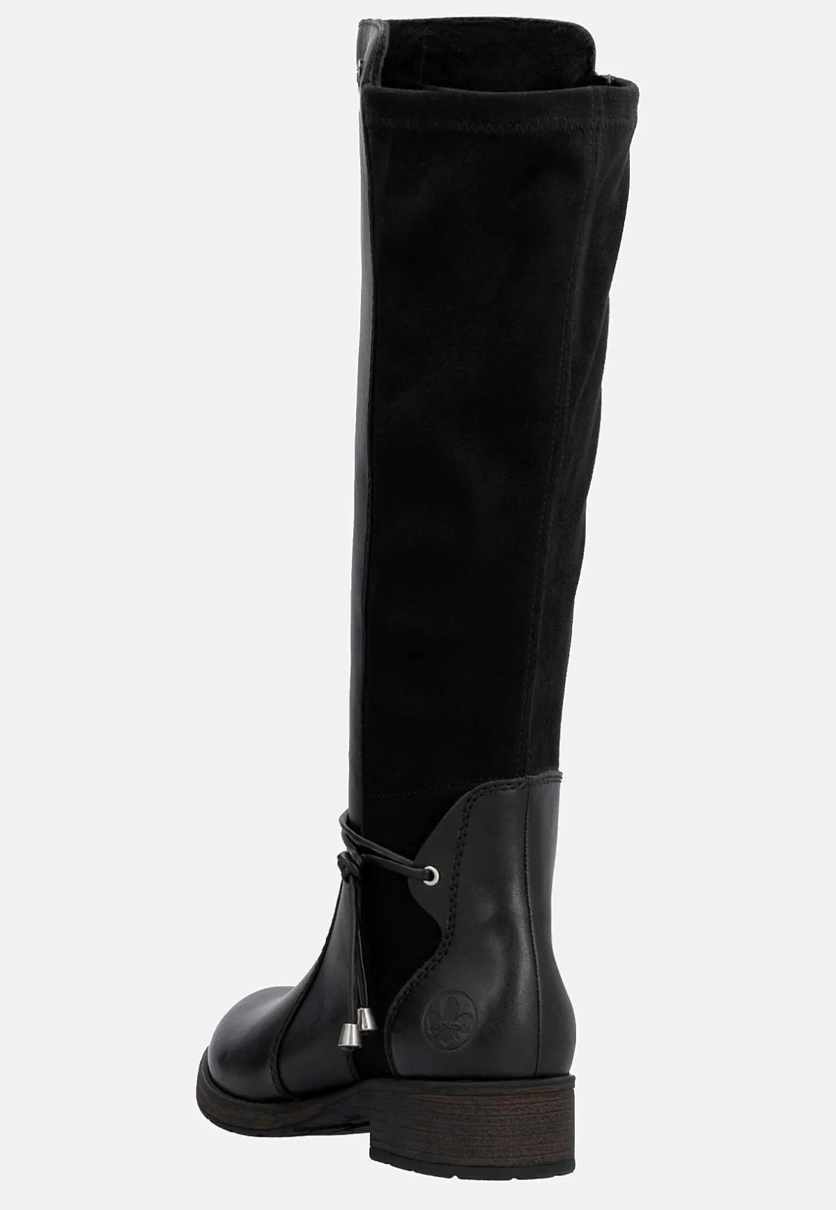 Rieker Skinnstövel med stretchigt skaft Svart Best