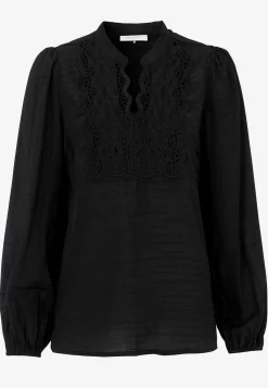 Freequent Skir blus med brodyr Discount