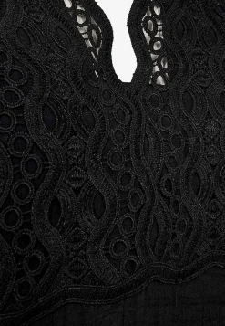 Freequent Skir blus med brodyr Discount