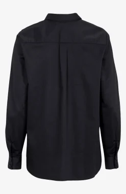 Cellbes of Sweden Skjorta i bomullssatin Svart New