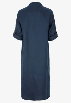 Cellbes of Sweden Skjortklänning Premium i lin Marin Clearance