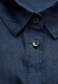 Cellbes of Sweden Skjortklänning Premium i lin Marin Clearance