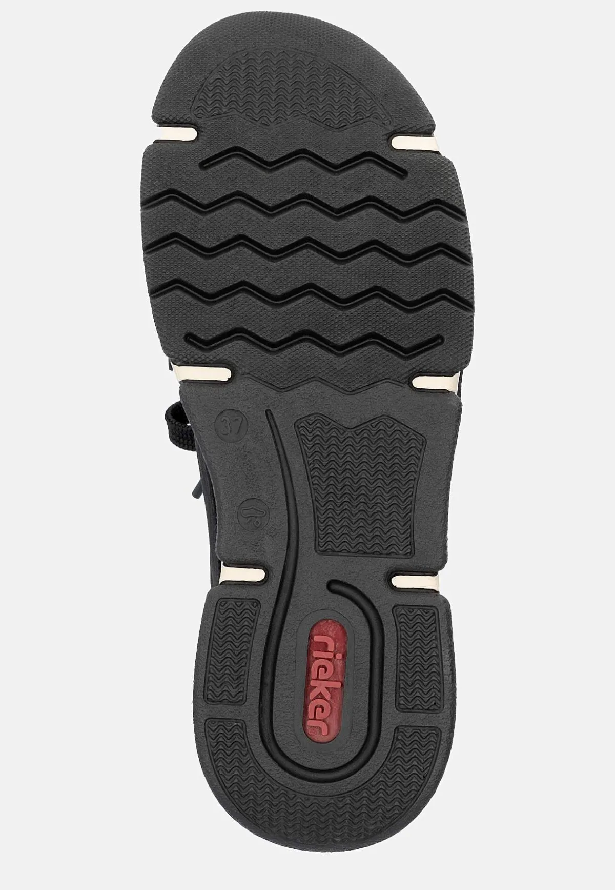 Rieker Slip-on sneaker Vinröd Discount