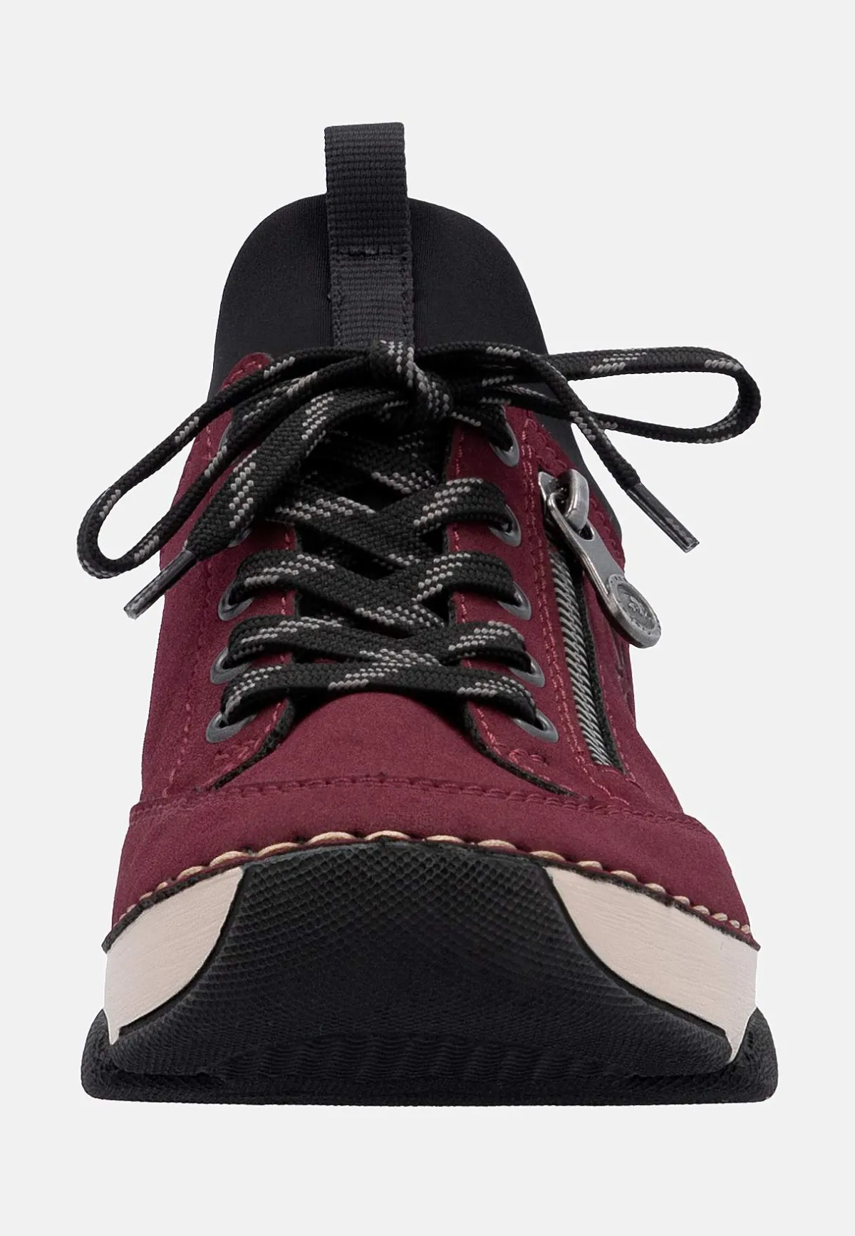 Rieker Slip-on sneaker Vinröd Discount