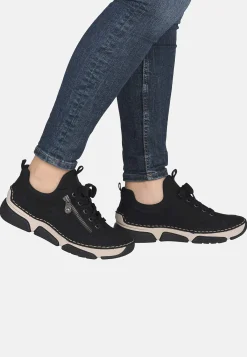 Rieker Slip-on sneaker Vinröd Discount