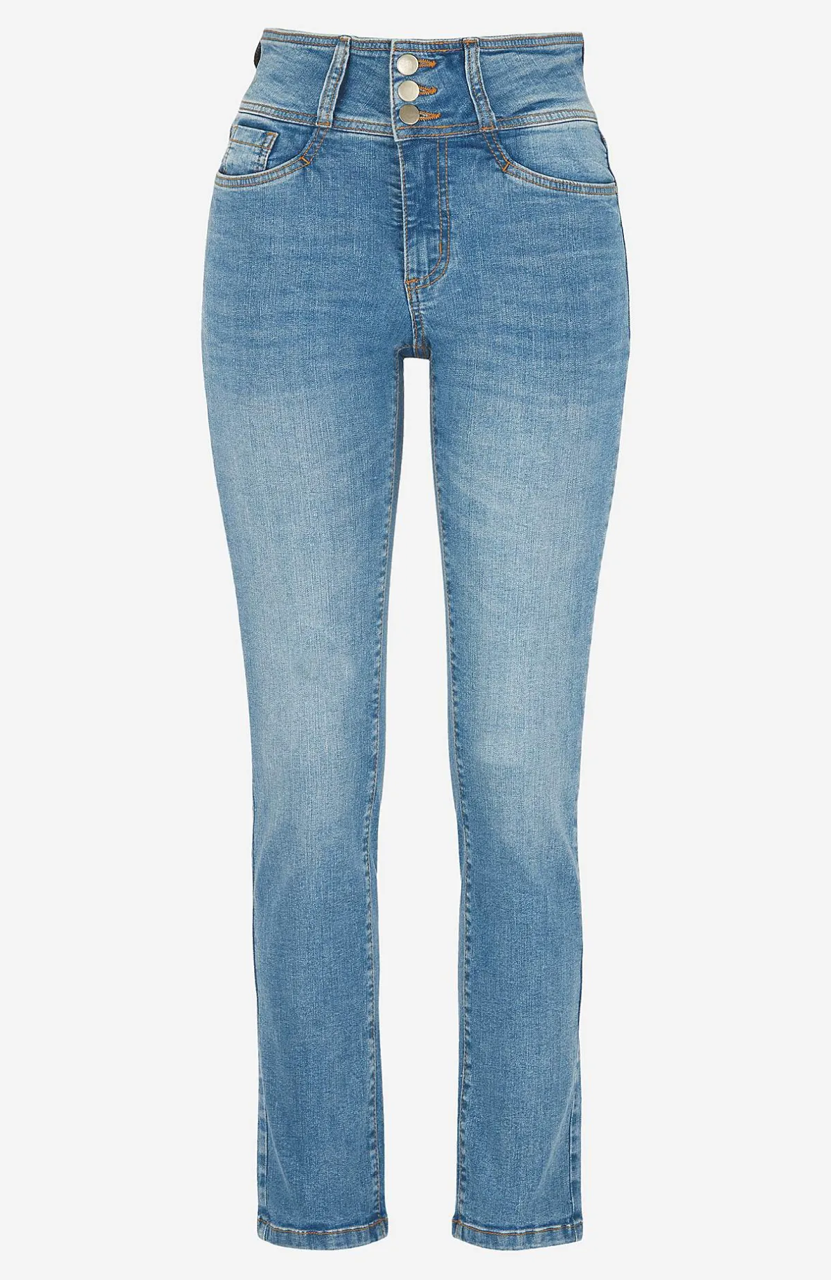 Cellbes of Sweden Smala jeans med hög midja - tre längder Jennifer Ljusblå / Denim