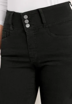 Cellbes of Sweden Smala jeans med hög midja - tre längder Jennifer Svart / Denim Discount