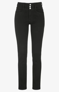 Cellbes of Sweden Smala jeans med hög midja - tre längder Jennifer Svart / Denim Discount