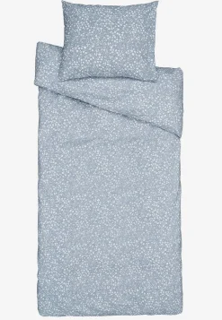 Borganäs Småblommigt påslakanset 150x210 cm Blå Online