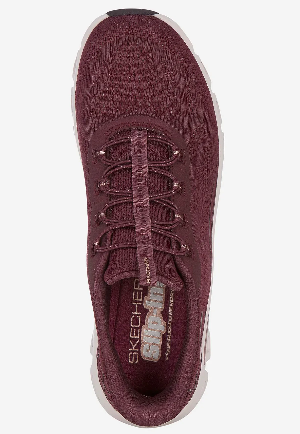 Skechers Sneaker Slip-ins: Glide-Step Elevate Vinröd Online