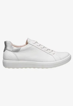 Ecco Sneaker Soft 7 Easy Slip Vit / Silver