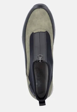 Rieker Sneakerkänga med kilklack Svart / Mönstrad Sale