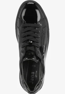 Jana Sneakers med dragkedja Svart Online