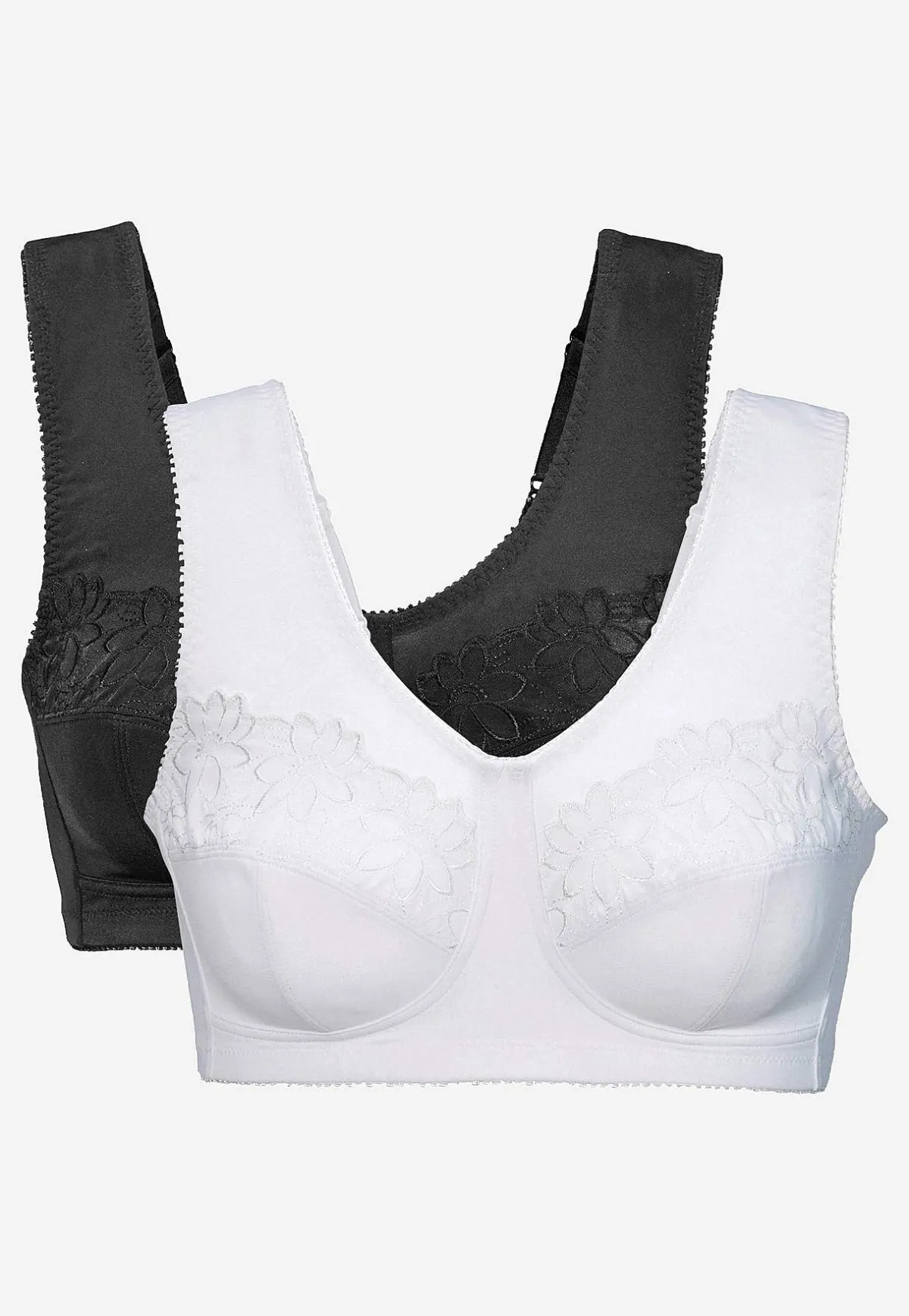 Cellbes of Sweden Soft-bh med broderi Lily 2-pack Online