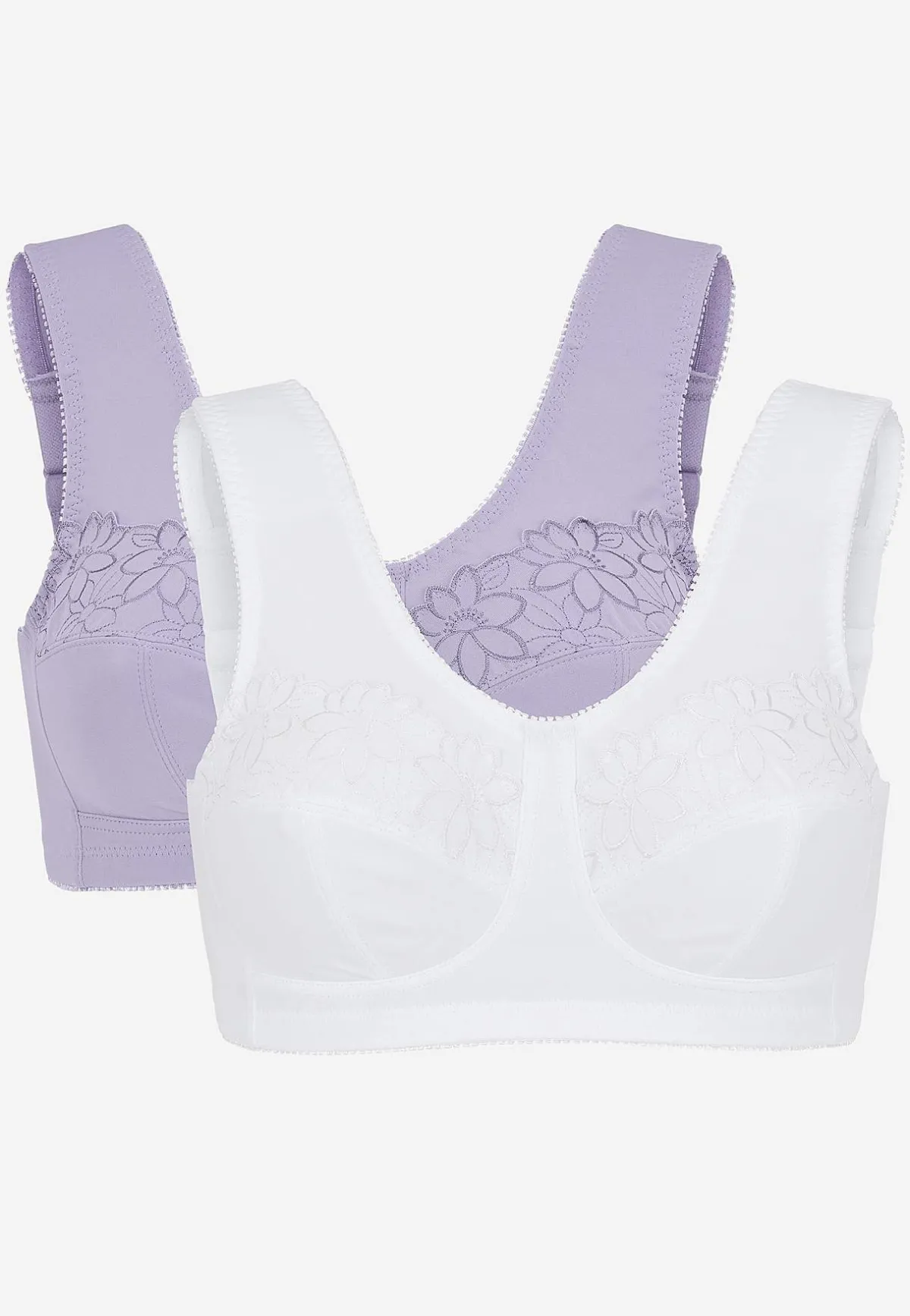 Cellbes of Sweden Soft-bh med broderi Lily 2-pack Sale