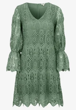 Johanna Toftby x Cellbes Spetsklänning Khakigrön Sale