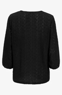 Cellbes of Sweden Spetstopp med hålmönster Svart Online