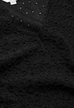 Cellbes of Sweden Spetstopp med hålmönster Svart Online