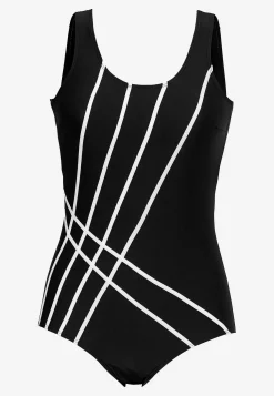Cellbes of Sweden Sportig baddräkt Svart / Vit Discount