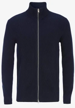 JACK & JONES Stickad cardigan med dragkedja