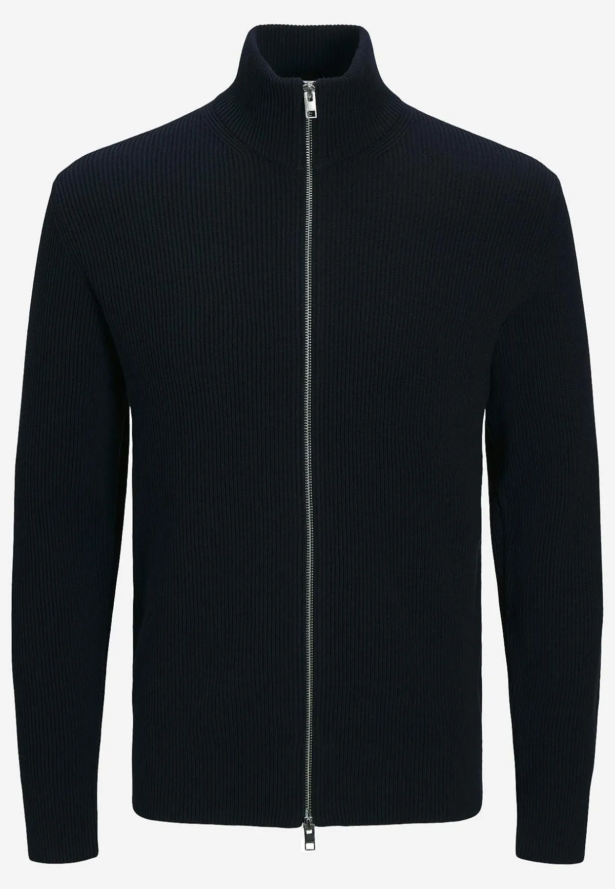 JACK & JONES Stickad cardigan med dragkedja