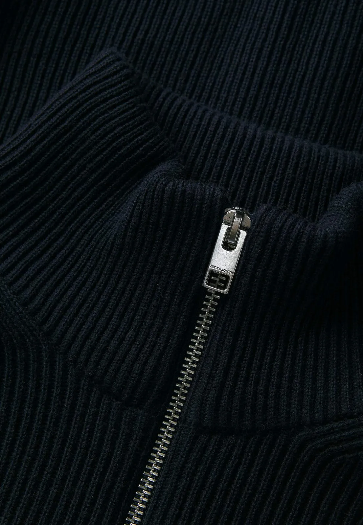 JACK & JONES Stickad cardigan med dragkedja