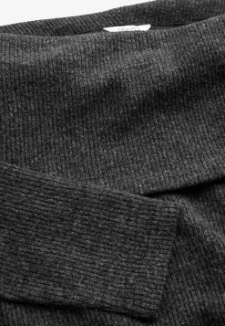 Johanna Toftby x Cellbes Stickad klänning Mörkgrå / Melange Best