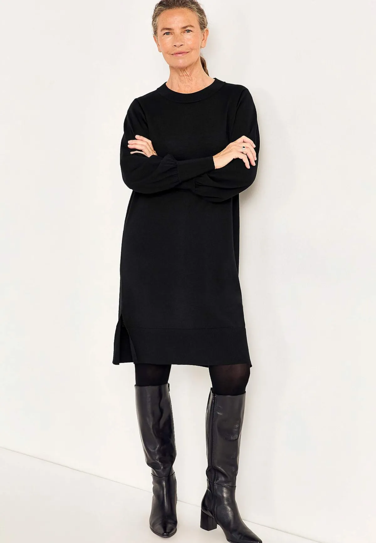 Cellbes of Sweden Stickad Premium klänning i merinoull Best