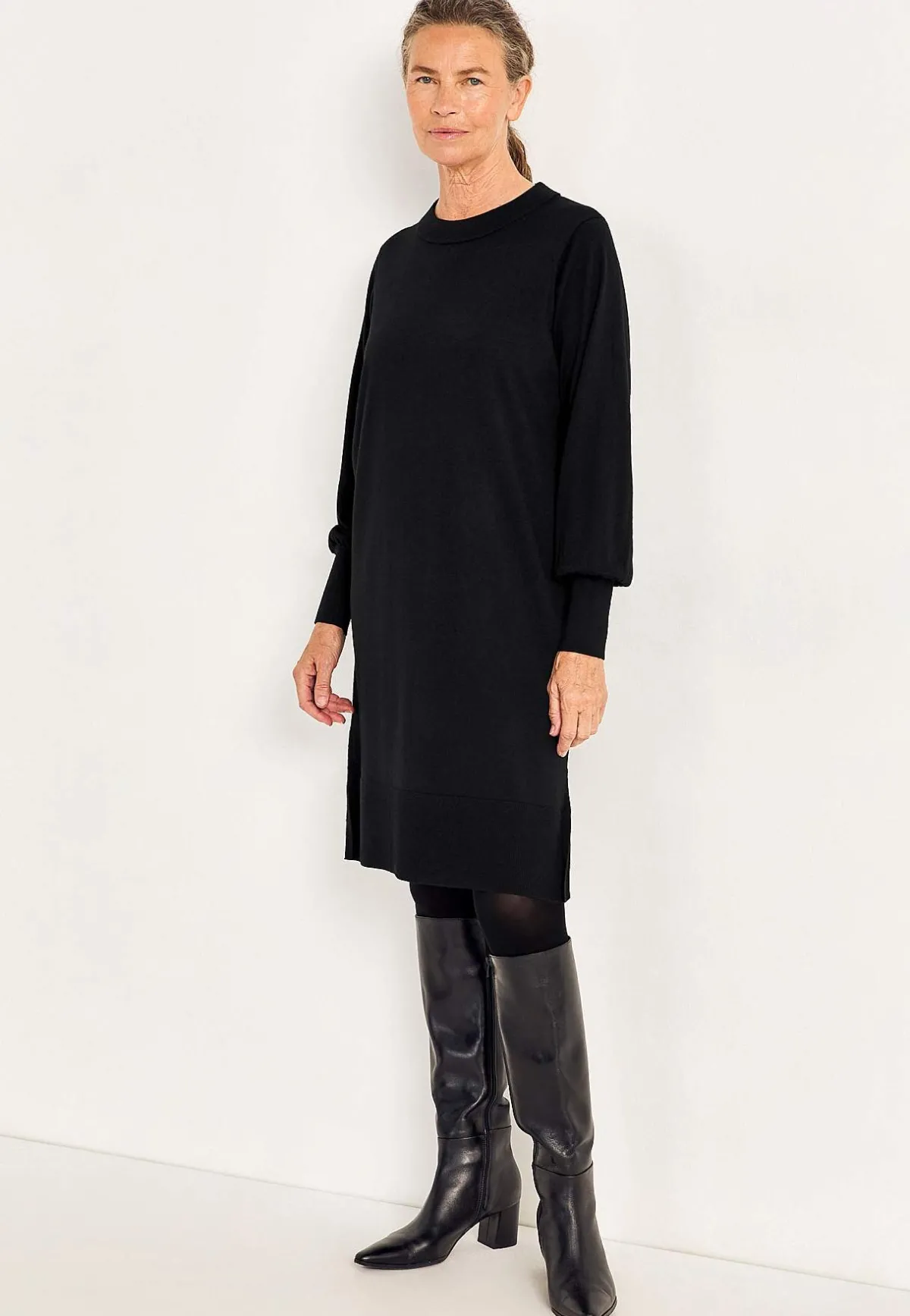 Cellbes of Sweden Stickad Premium klänning i merinoull Best