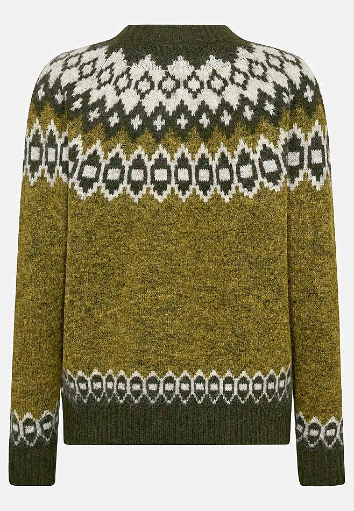 Freequent Stickad tröja med jacquardmönster New