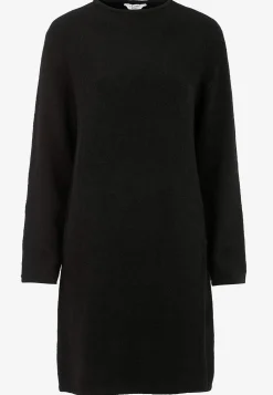 Cellbes of Sweden Stickad tunika med slits Svart Outlet