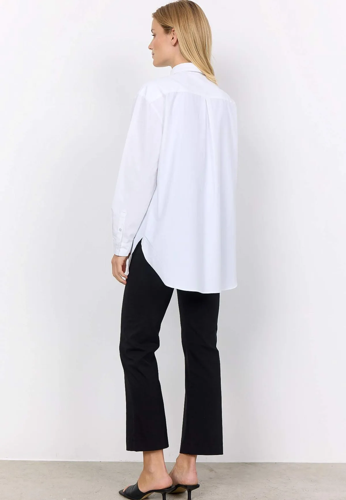 Soyaconcept Stilren långskjorta Vit Clearance