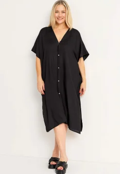 Cellbes of Sweden Strandkaftan med knappar Hot